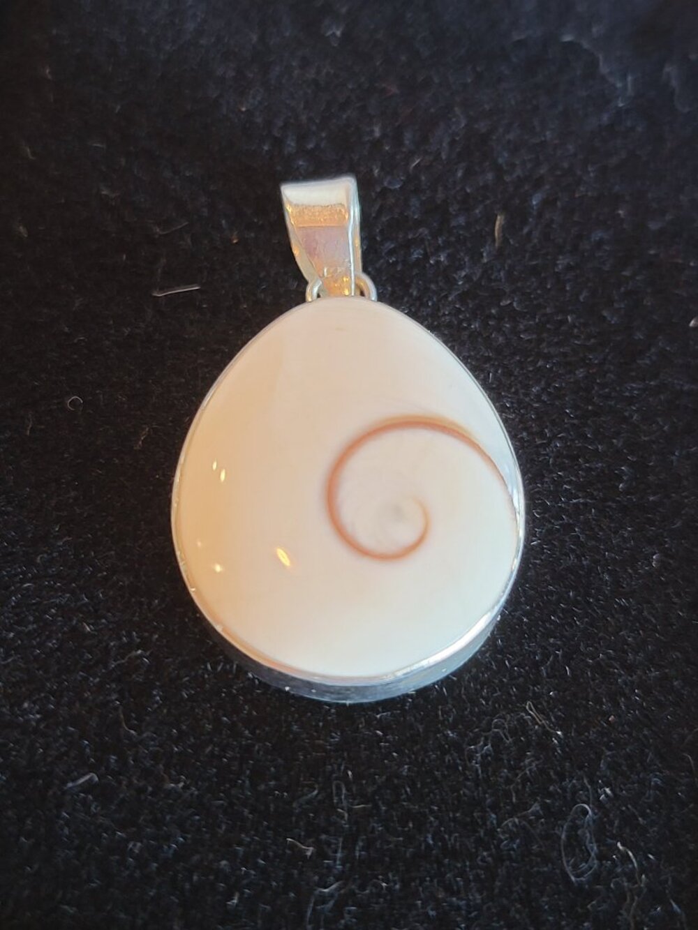 Eye of Shiva Sterling Pendant and Earrings